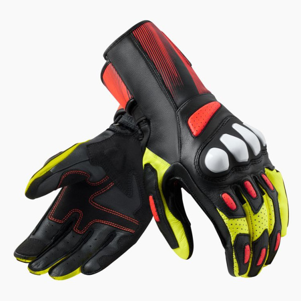 Rev'it! Revit Gloves Metis 2 Black-Neon Yellow